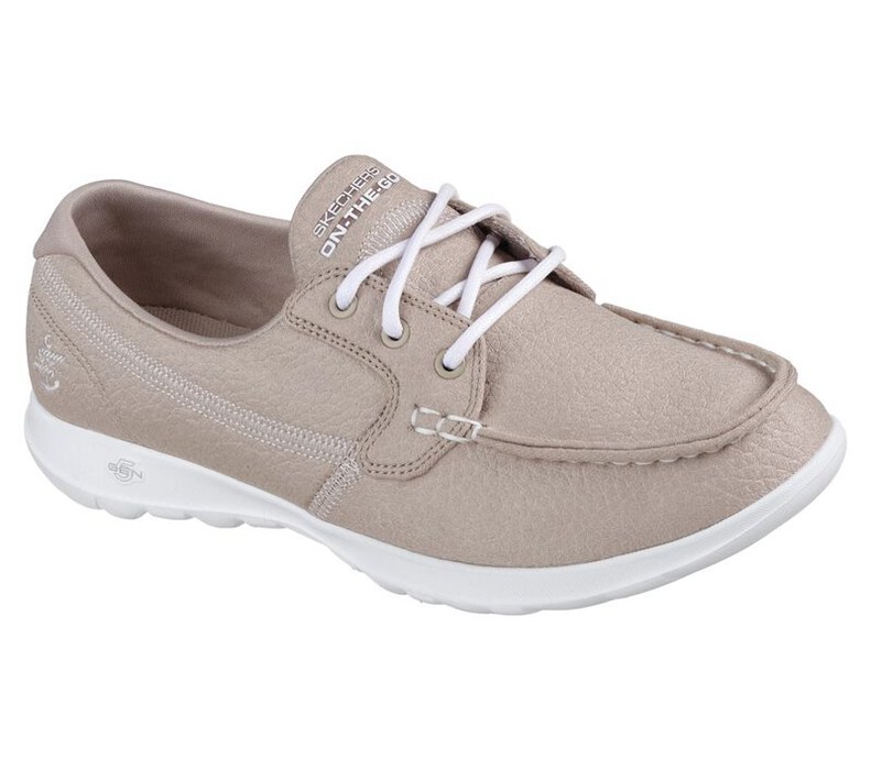 Skechers Gowalk Lite - Eclipse - Womens Sneakers Beige [AU-IS5006]